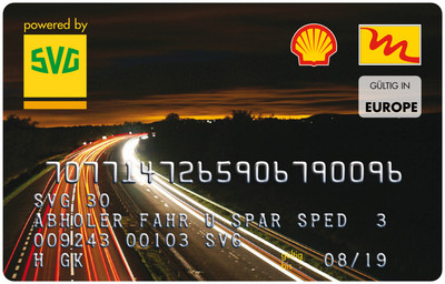 SVG euroShell Tankkarte SVG euroShell Tankkarte