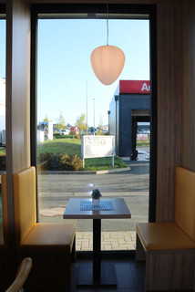 Sitzen im Restaurant